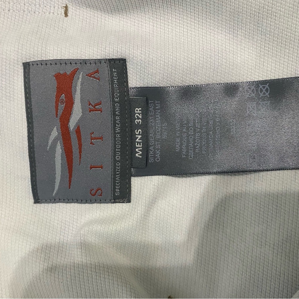 Sitka Men's Pants - Gray/Camo